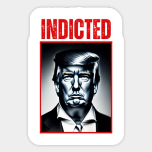 Trump Indicted Sticker
